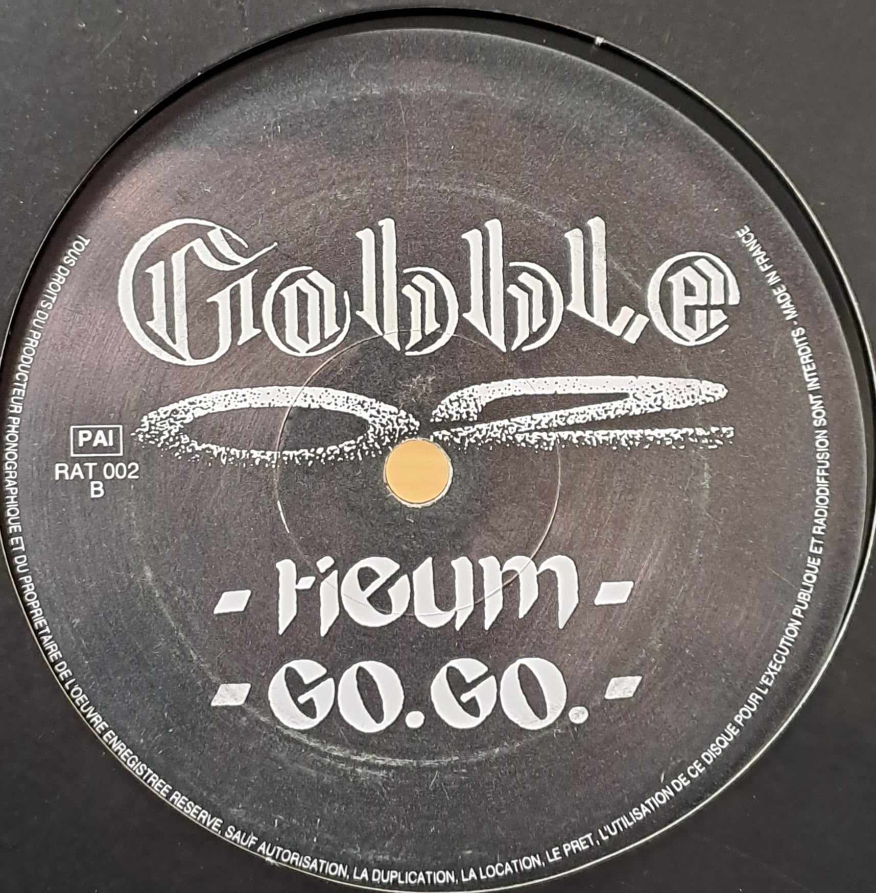 R.A.T. 002 - vinyle hardcore